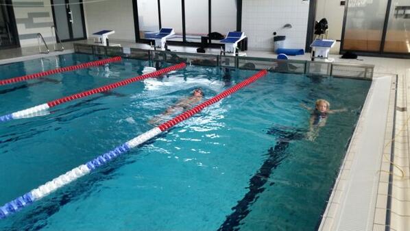 Nieuwe talenten tijdens de training! 
Heerlijk rustig zo op 2e pinksterdag