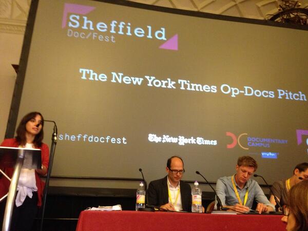 SLeoChiang's tweet image. Amazing projects at #sheffielddocfest #NYT #OpDocs pitch. So great to be a part of it! #Documentary #fb