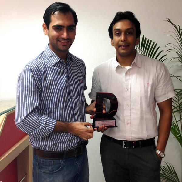 FrogIdeas's tweet image. Our Chief Frogs with 14th IDMA Silver Award- Best Digital Innovation, for our work #CoolestInterviewEver. 
Trrr Trrr!