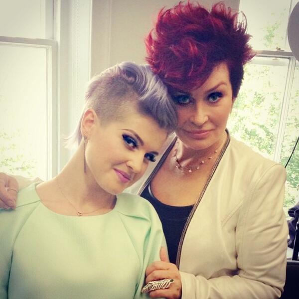 MrsSOsbourne's tweet photo. With my @KellyOsbourne, ready to launch our @MACcosmetics line at @Selfridges London!! #MACOsbournes #beautyproject http://t.co/hMa5bkKS8H