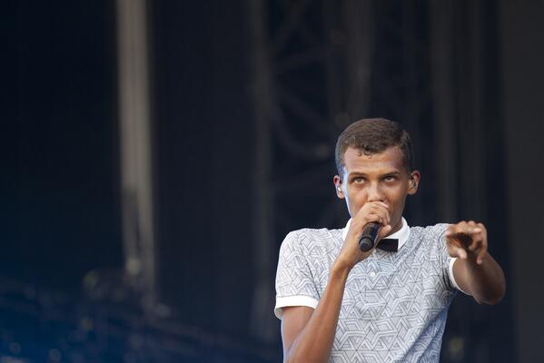 pinkpopfest's tweet photo. Sensational performance from @Stromae. It was packed! #pp14 http://t.co/WPYOPoWim5