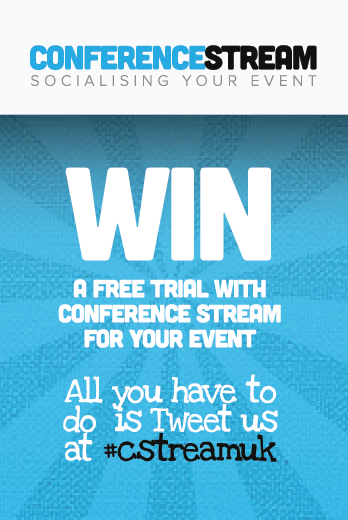 cstreamuk's tweet photo. You could win a free trial with Conference Stream for your event! Just tweet us at #cstreamuk http://t.co/n59vinSpfg