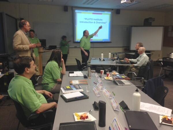 PLUiTech's tweet image. And PLUTO Blending Learning 2014 officially begins! #PLUTOBL2014