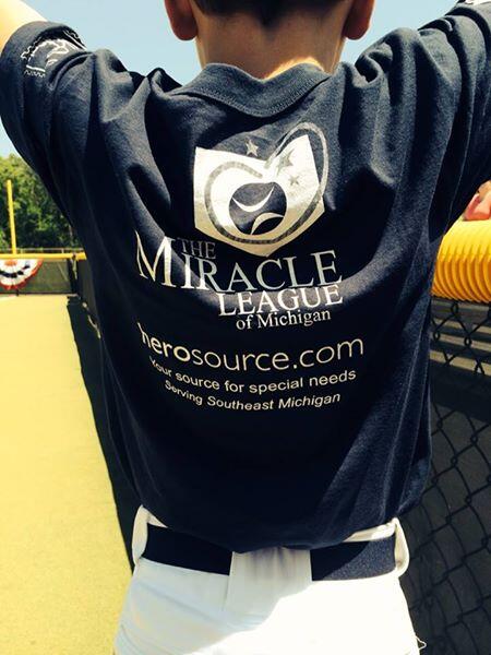 Great games & fun! Proud to be a Miracle League of Michigan sponsor! @MichiganMiracle #miracleleaguebaseball