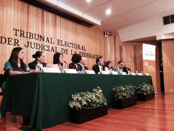 TEPJF_informa's tweet photo. Dr. @lorenzocordovav "La violencia política ejercida contra las mujeres es un desafío cultural" http://t.co/eDckmGzU4x