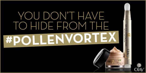OlaySkin's tweet photo. Show the #PollenVortex who's boss with Total Effects Eye CC Creams to reduce dark circles &amp; puffiness! #Skincare http://t.co/7eoLYLZJru