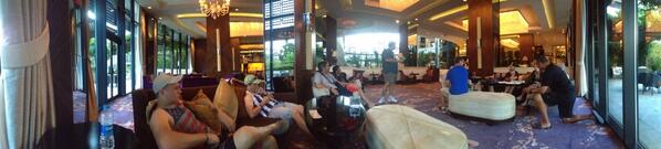 Team meeting at the #Rixos after a long day #WCAntalya