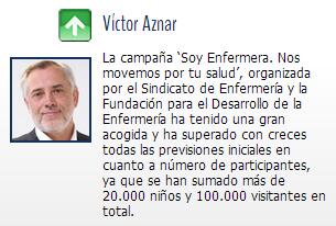 redaccionmedica's tweet photo. Víctor Aznar, de @Sindicato_SATSE, en el Termómetro por el éxito de la campaña @soyenfermera http://t.co/QxljBMh3ys