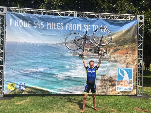 Well...I made another year. 545 miles complete!