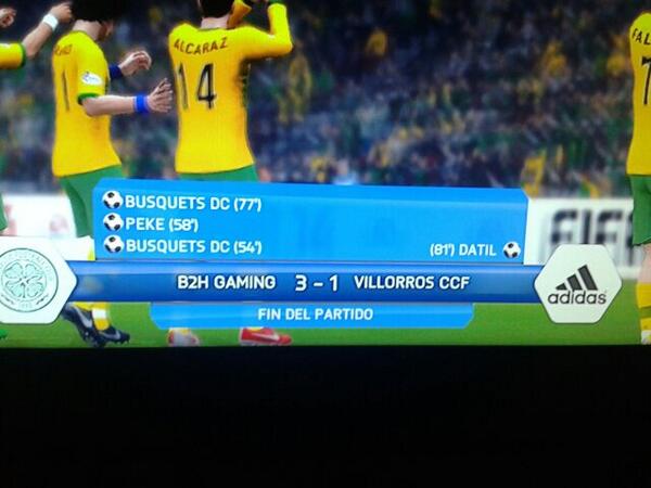 Back2HellFIFA's tweet image. Victoria en liga contra Villoros,esplendido juego del equipo #B2HFIFA #FIFA14