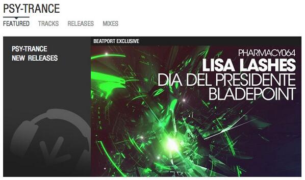 djclawrence's tweet photo. Lisa Lashes - Dia del Presidente / Bladepoint out today @PharmacyMusic. http://t.co/FvZ7hOlPCO #TranceFamily http://t.co/qvXJbtYGQp