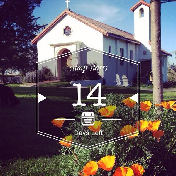 TheBishopsRanch's tweet photo. Our summer camp Ranch Hand staff arrive in exactly 2 weeks, being on #tbrcamp14 #sacredstoriessacredapace http://t.co/pQD7gdwS8g