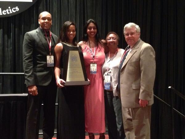 CSURams's tweet photo. ICYMI #CSURams student-athlete Ashley Reid received the prestigious Wilma Rudolph Award. Read: http://t.co/rrQhoQiDS5 http://t.co/XPH1ArL9Lj