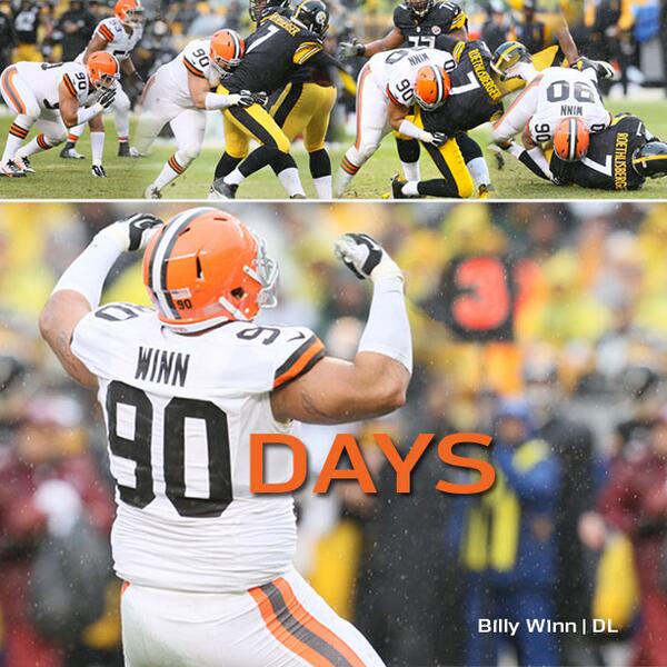 Browns's tweet photo. 90 Days. Bring on Sept. 7th!

RT if you can't wait! http://t.co/TeZtF5ntbn