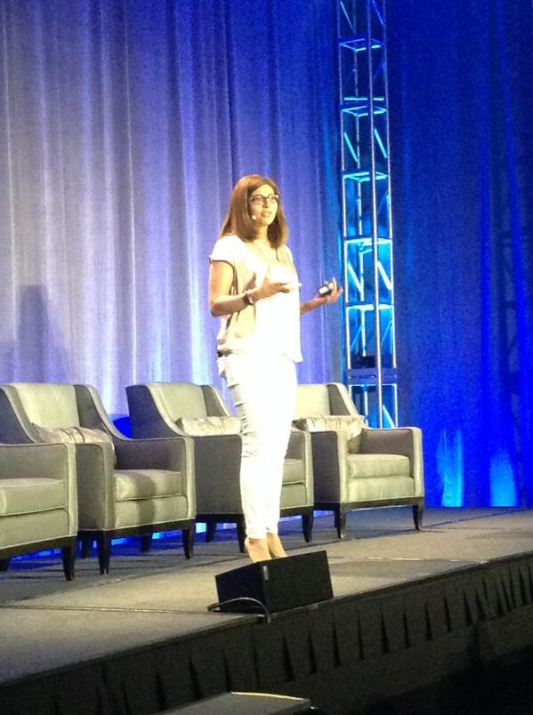 techreview's tweet photo. Machines with empathy *will* improve our lives. @kaliouby was inspired by @ClippyTheClip. #MITTRSummit http://t.co/uRwzc7ZMkH