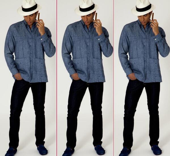 BlasserG's tweet photo. El outfit completo lo puedes encontrar en #CasaBlasser, la Guyabera, el pantalón, los calzados y hasta el hat ideal! http://t.co/J3nMLMkynF