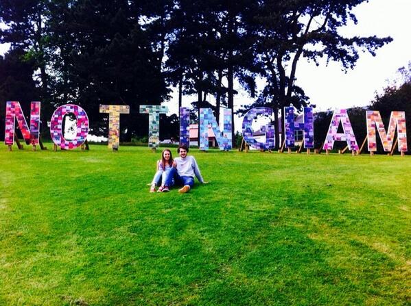 stephdriver22's tweet photo. #happysteph #nottingham #hollywoodwanabe #campus http://t.co/saFHy8BqRX