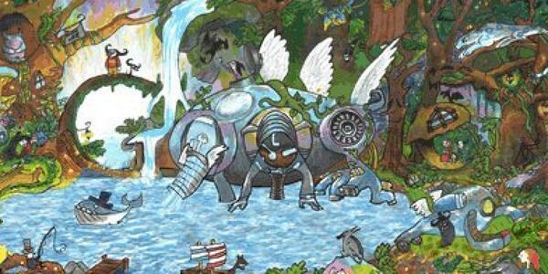 HuffPost's tweet image. An 11-year-old created this gorgeous, animated Google Doodle huff.to/1kcuk0V