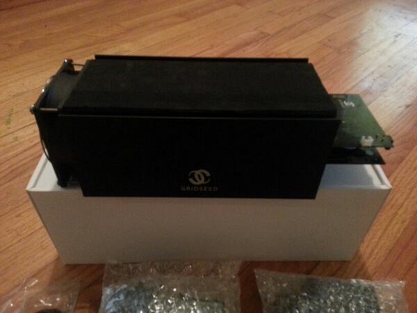 LiteCoinNews's tweet photo. Just got this in the mail!  #zoomhash #gridseed #scryptasic full review coming soon on http://t.co/BUyTRd8zsp http://t.co/79jcPC1OqT