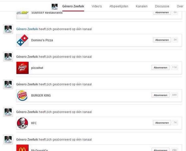 StudioSporf's tweet photo. Ondertussen op Youtube.. (@martijngrunn) http://t.co/cwK22U80wt