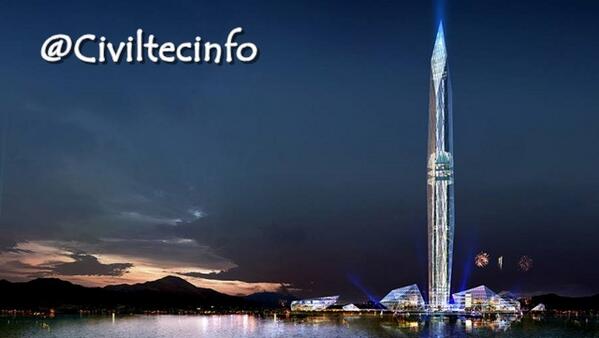 La superficie "invisible" del Infinity Tower en Corea del Sur, es en esencia camuflaje de vanguardia. #InfoCiviltec