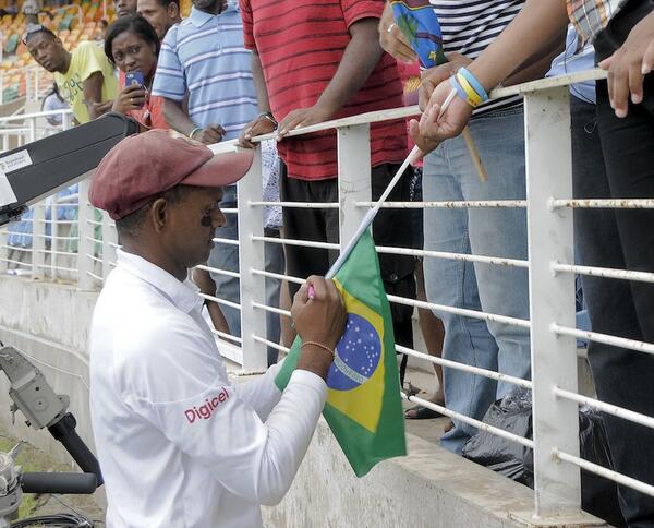 Now you know who Shiv will be cheering at the football World Cup.