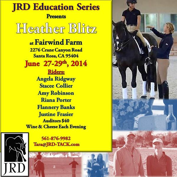 JRDSaddlery's tweet photo. 1st one of the season, JRD Education Series: Heather Blitz in Auditors Welcome @heatherblitz  https://t.co/36P4BKVllf http://t.co/NZUstHkkGn