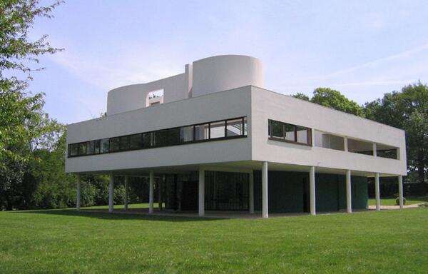 Villa Savoye "Les Heures Claires" (1928-1931) Poissy, France [Le Corbusier, Pierre Jeanneret]