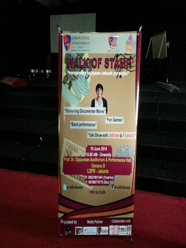 Today! Yang belum beli tiket masih bisa beli on the spot. Htm 35,000