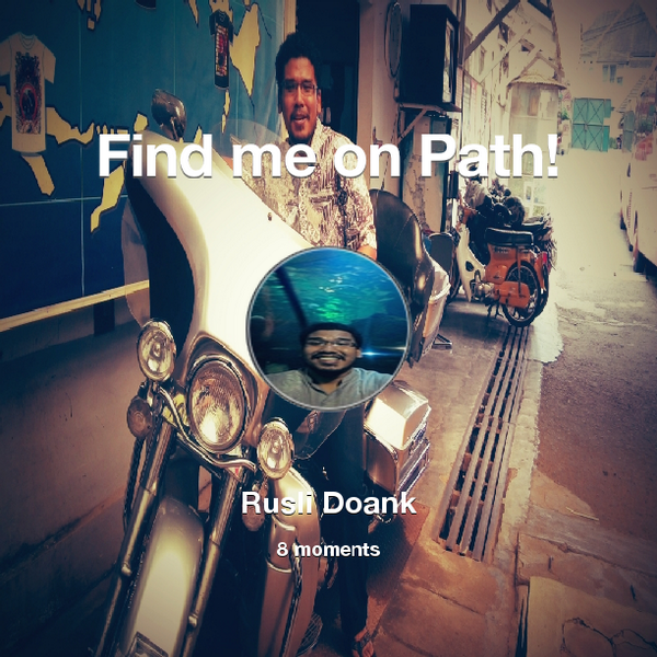 udarusli's tweet photo. Find me on #Path now! Go to: http://t.co/97qBv0zTux! #thepersonalnetwork http://t.co/aO13Cf5yGF