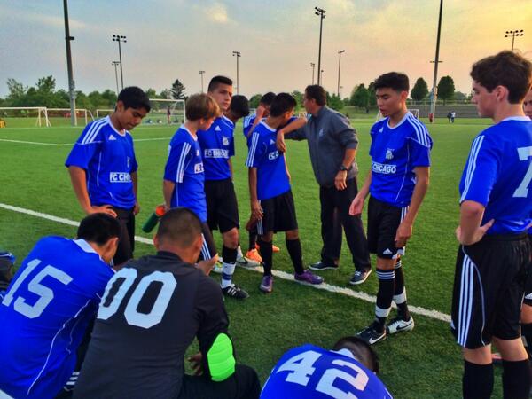 NISLsoccer's tweet image. #NISL #U15CNPL 7:00P F#4  @SockersChicago WHITE(0) vs #FCCHICAGO(1) for final