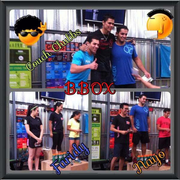 BboxGym's tweet photo. Competencia bet your skills!  Bbox podio #orgullosodeserbbox http://t.co/WgF3nMXa6C