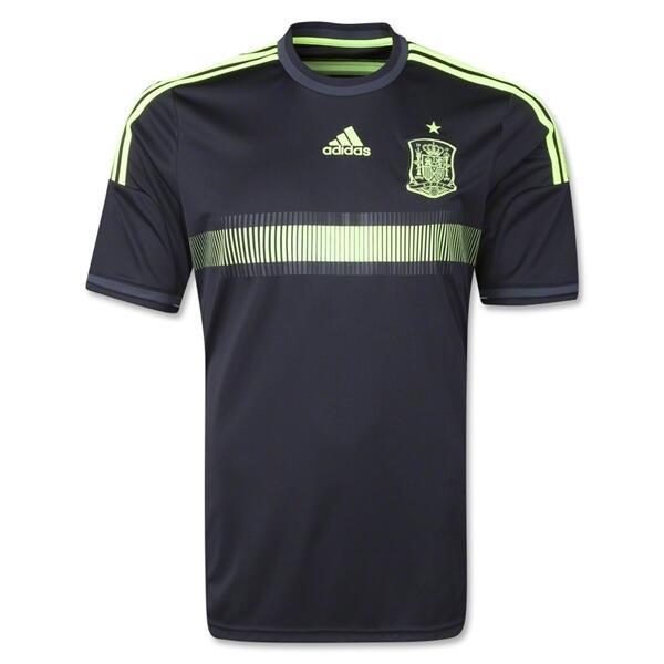 FootballFact101's tweet image. Spain #WorldCup2014 Away Shirt.