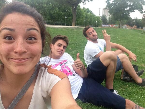 molliekuramoto's tweet photo. @Wally_Becker Look it's your three favorite athletes! @janpetric http://t.co/055FoNKO2y