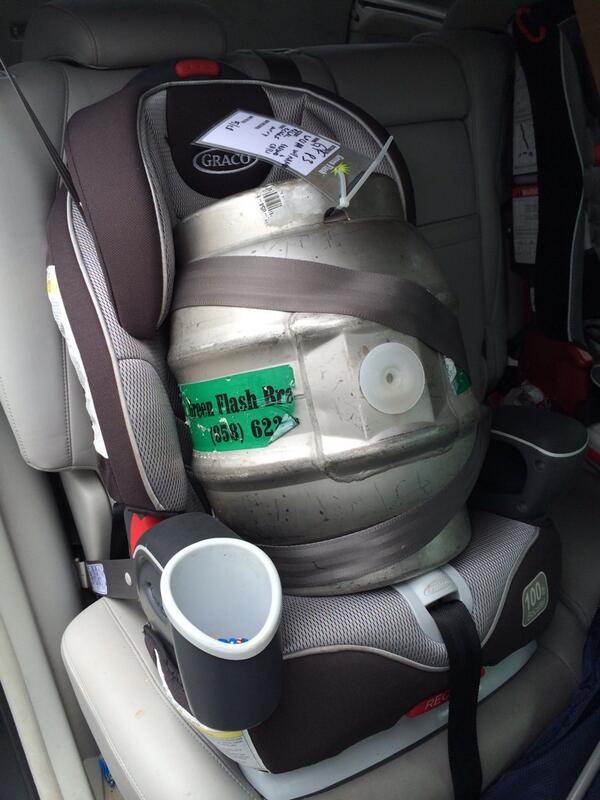 Precious cargo!
2nd best use for a car seat!
West Coast with Mango and Fresno chili 4 the Beerthday ParT 2morrow.