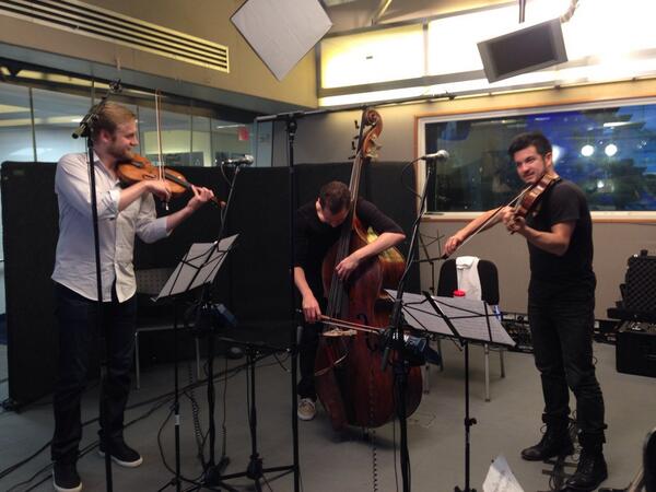 omakrias's tweet image. #TimeForThree #SiriusXM #openyourears