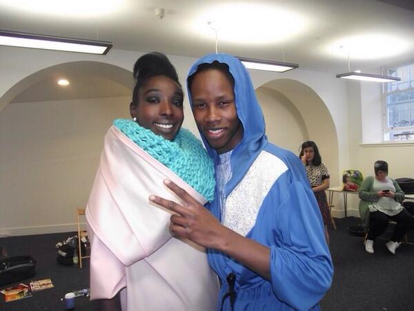 Heriot Watt Fasion Show, Edinburgh thank @ColoursAgency back in 2011, being in your books, thankful