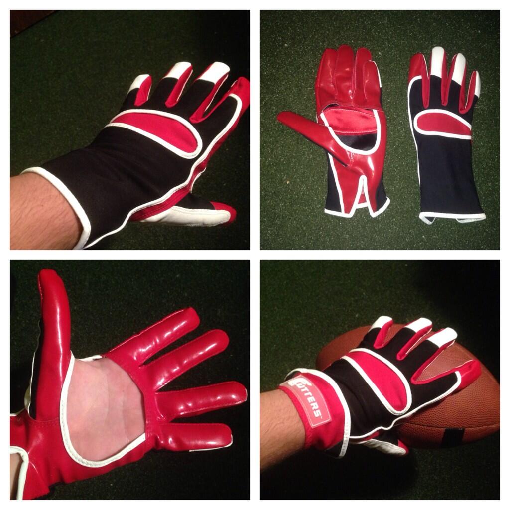 Football Glove Porn on Twitter "Just got these sweet old school