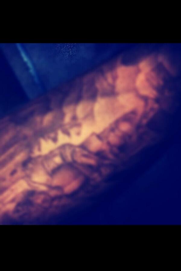 Lick my tattoos bitch