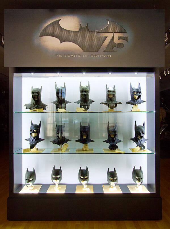 wbtourhollywood's tweet photo. Have you heard the news?! #WBBatmanExhibit begins June 26th! #Batman75 http://t.co/O3B397QV2i