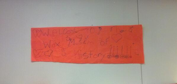 afrensky's tweet photo. Welcome to our wax museum! http://t.co/4klPthT915