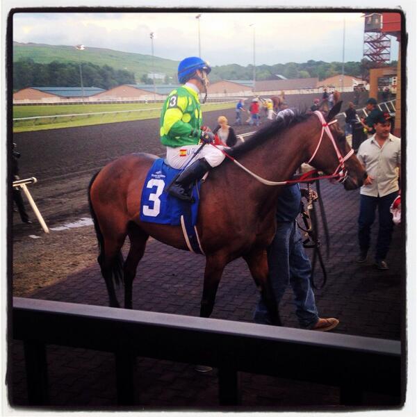 cub1fan1962's tweet photo. Moon in winners' circle.#finallypickedawinner! THX Macπ http://t.co/yAddhNviyQ