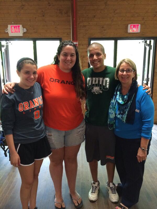 OrangeAC4P's tweet photo. OHS AC4P Members Jesse Paley, Nicole Krasnow &amp; Bradley simon spreading AC4P at Camp Wise, Burton, Ohio http://t.co/yHywW0HfPa