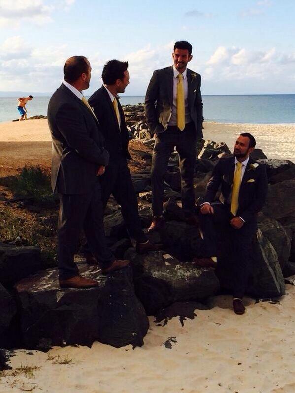 AlexMcCusker_BM's tweet photo. Noosa wedding #groomsmen #groom http://t.co/Kcc1409yFN