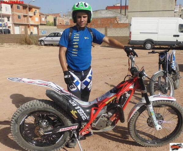 GatuSherco41's tweet photo. @motorexspain: "Nuestro rider de Trialnetnet, Miguel LLinares, #vencedor del recente #Trial de #Navares! http://t.co/KFNhSYcQWL"