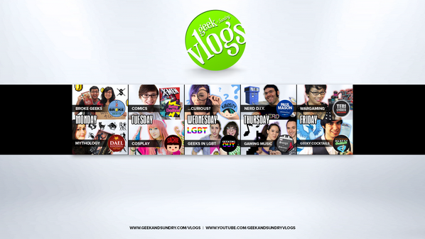 Geek Sundry On Twitter The Vloggers Have A Snazzy New Banner