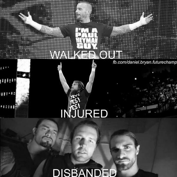 Mugsysam's tweet photo. @TNACreative Y does #WWE suck?Because #HHH #VinceMcMahon #StephanieMcMahon all thinks this is what's #BestForBusiness http://t.co/IoN7PV7ICj