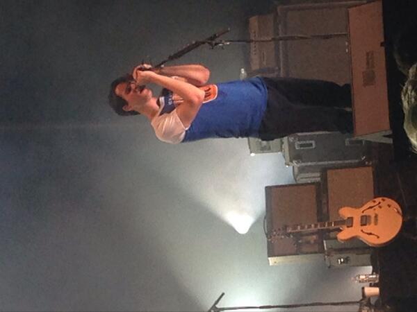 GGMpress's tweet photo. Ezra Koenig of @vampireweekend #outerharbor #ggmedia http://t.co/LUxzGzdwSz