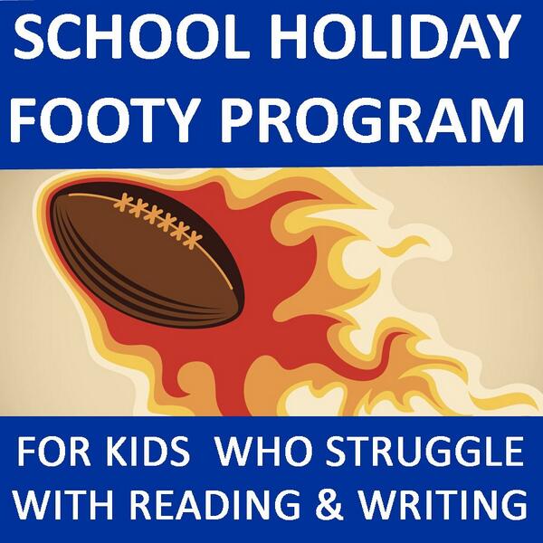 Literacy_Centre's tweet photo. School holiday football skills program for kids who could benefit from extra support for their #literacy #fivedock http://t.co/TUceHyn4IJ