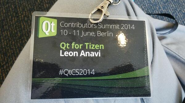 leonanavi's tweet image. #QtCS2014 #Qt #Tizen #opensource